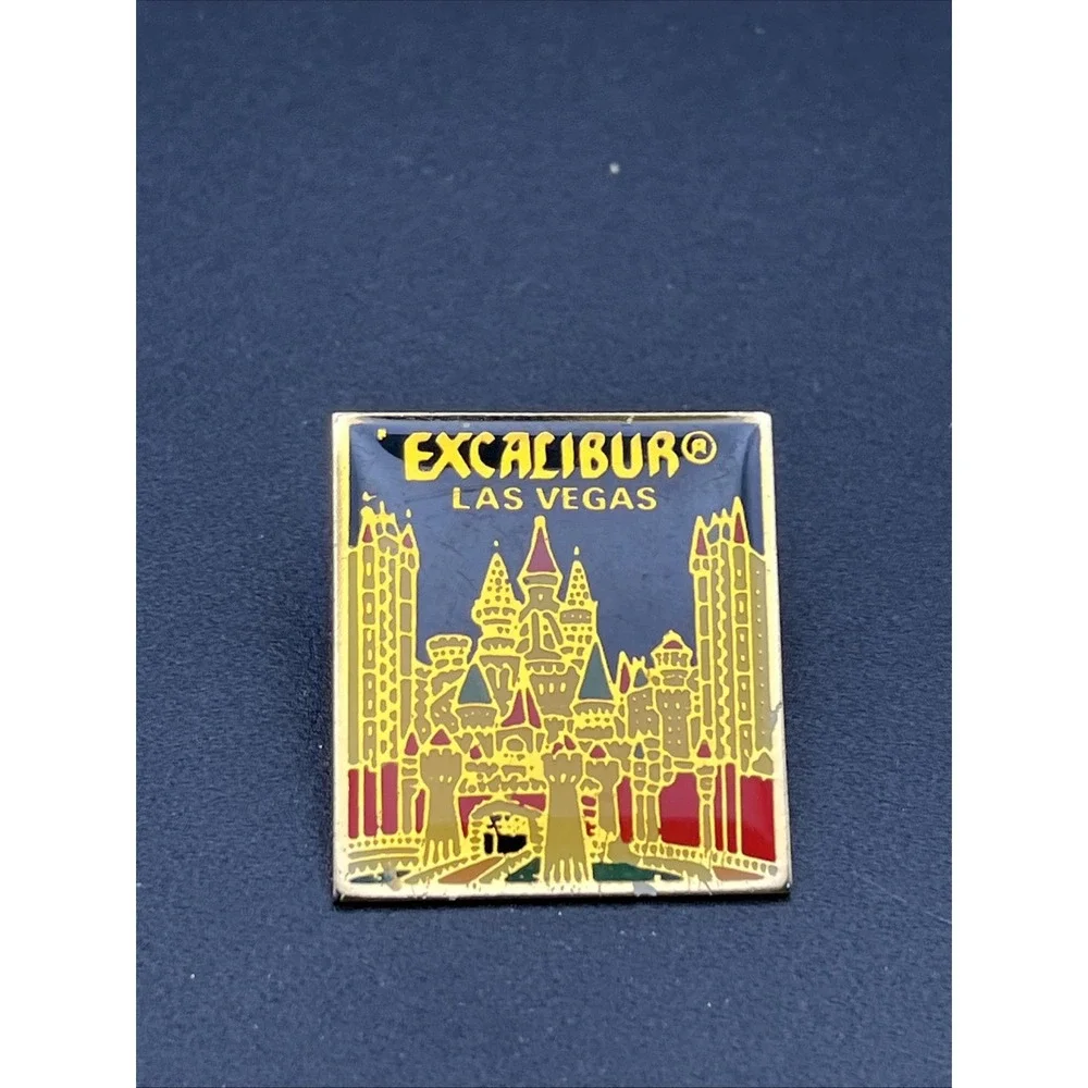 Excalibur Hotel And Casino Las Vegas Nevada Lapel Hat Pin
